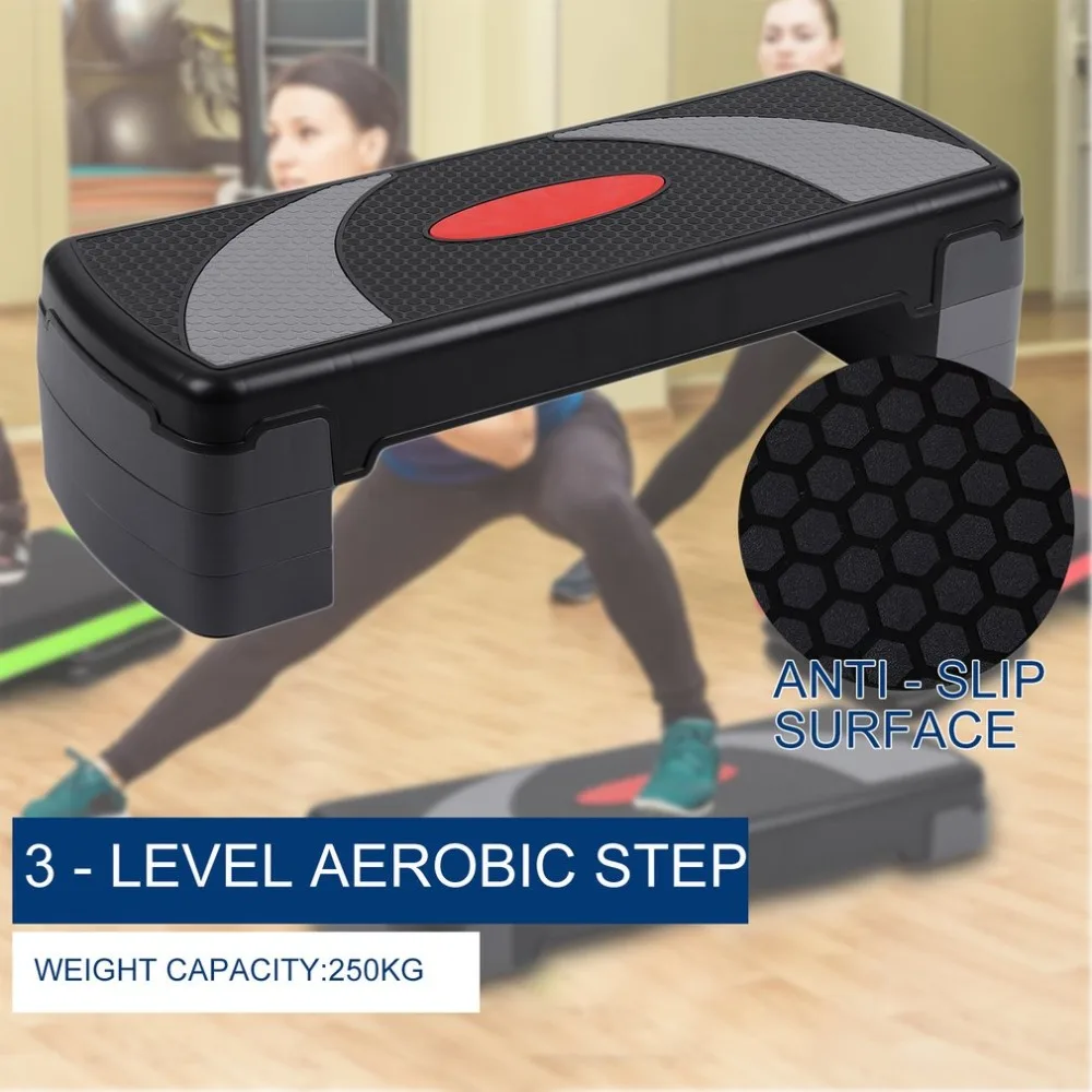 

Aerobics Step Platform Fitness Aerobic Stepper For Weight Lifting Crossfit Step Fitness Gym Training Bodybuilding