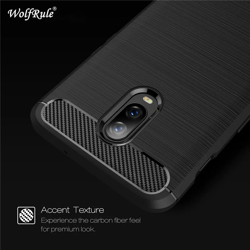 

WolfRule OnePlus 6T Cover Shockproof Silicone Brushed Style Case For OnePlus 6T Phone Case OnePlus 6T Fundas Coque 6.41"