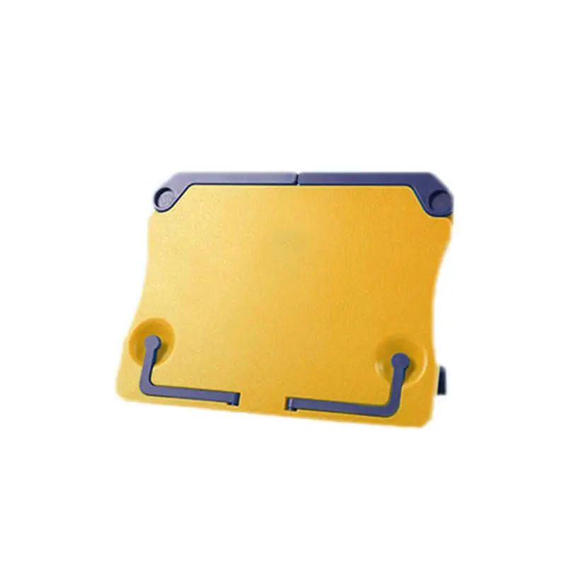 Высококачественный ABS Портативный складной настольный музыкальный Стенд стойка Музыкальная подставка для инструментов - Цвет: yellow