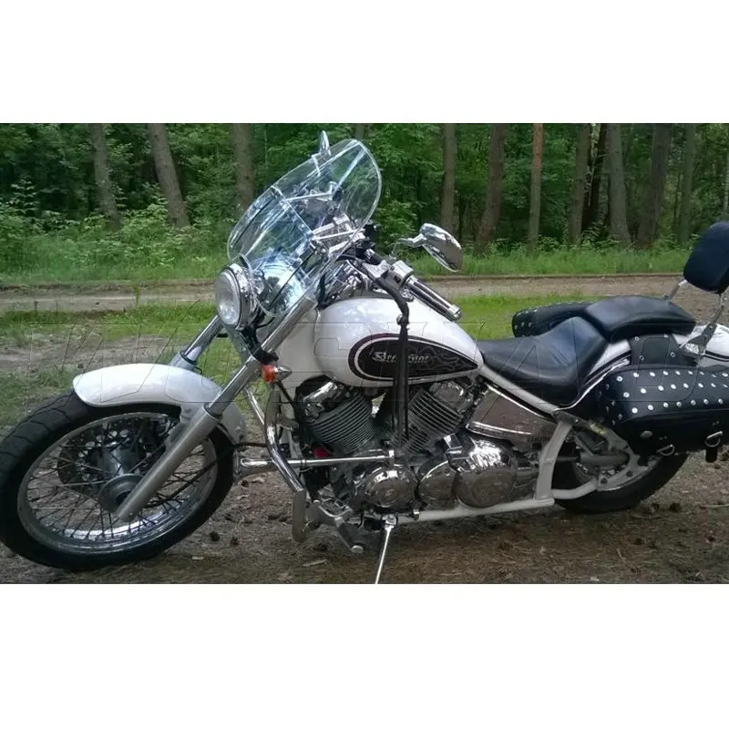 Windshield Windscreen Screen For Harley Fatboy Dyna Softail Sportster 883 1200