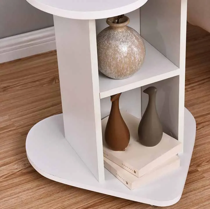 Heart-shaped Multifunction Creative modern coffee tables wooden table sofa tea cabinet home furniture