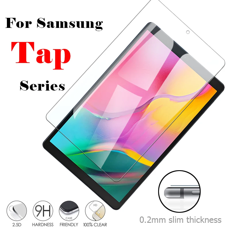 

Protective glass on for samsung galaxy tab a 8.0 10.1 Advanced 2 a2 10.5 2018 2019 t387 p205 t510 t583 t590 t screen protector