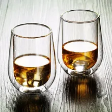 200/250/450 мл с двойными стенками из боросиликатного Стекло термостойкого Стекло Кофе чашки усовершенствованная, от взрыва, Стекло с упаковка с героями из мультфильмов