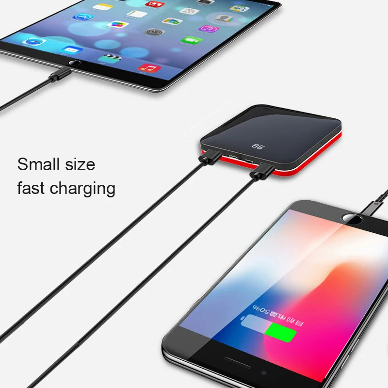 Внешний аккумулятор на 8000 мАч для iPhone 7 8 X Samsung|Внешние аккумуляторы| |