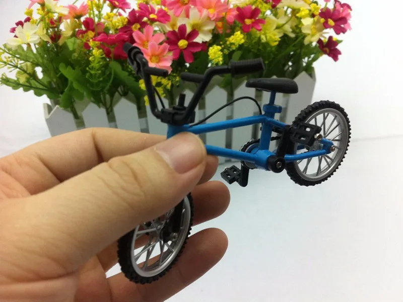 3 шт. сплав мини палец горные велосипеды BMX Фикси велосипед мальчик игрушка творческая игра подарок