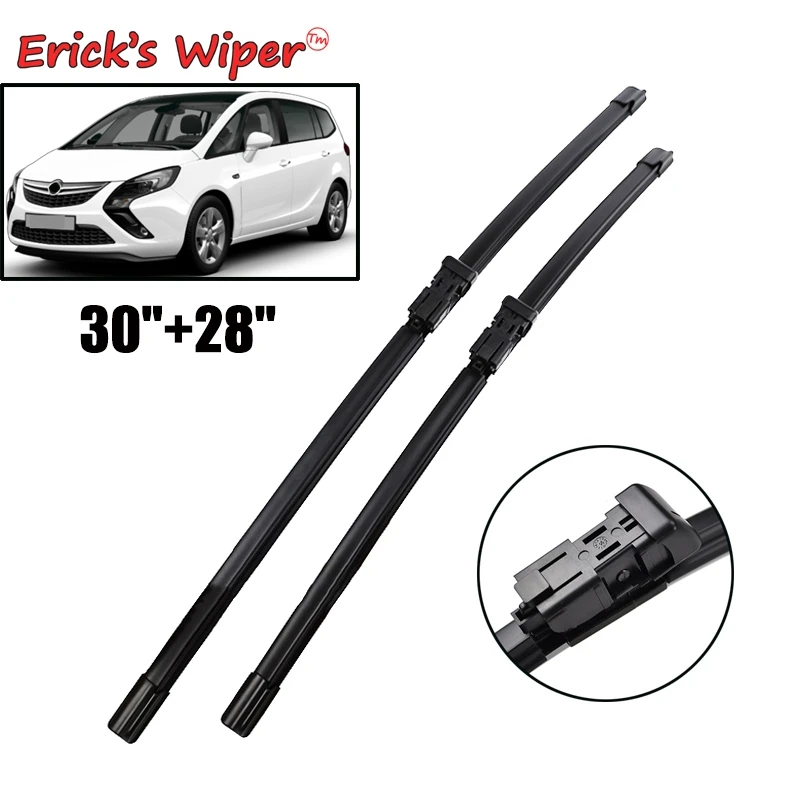 

Erick's Wiper Front Wiper Blades For Opel Zafira Tourer C 2012 2013 2014 2015 2016 2017 Windshield Windscreen Window 30"+28"
