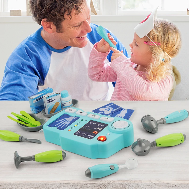 GizmoVine 31 шт. доктор играть в игрушки комплект doctorâ Juguetes для ребенка Медицинские