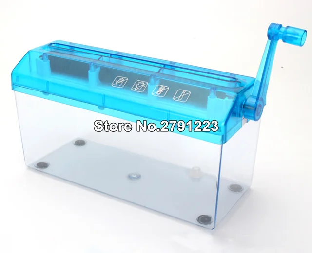 A4 9" Shredder Paper Office Shredder Mini Paper Shredder Manual Hand