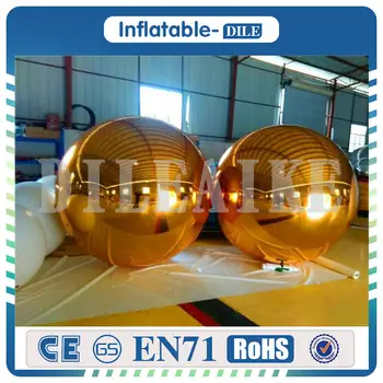 

Free Shipping 1.0m Diameter Inflatable Mirror Ball for Surface Christmas Ball Disco Mirror Ball/Wedding/Party