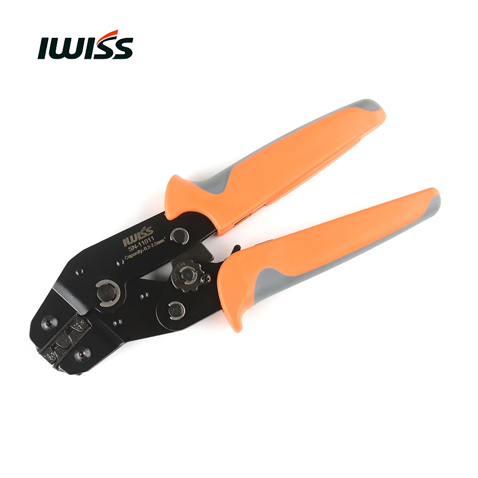IWISS-SN-11011-Crimping-Plier-Hand-Crimper-Tools-Crimp-0.5-2.5mm2-20-14AWG