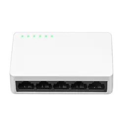 Сети настольный коммутатор 5 Порты и разъёмы 10/100 Мбит/с Fast Ethernet сетевой коммутатор концентратор LAN/полный или полудуплекс exchange, EU/US Plug