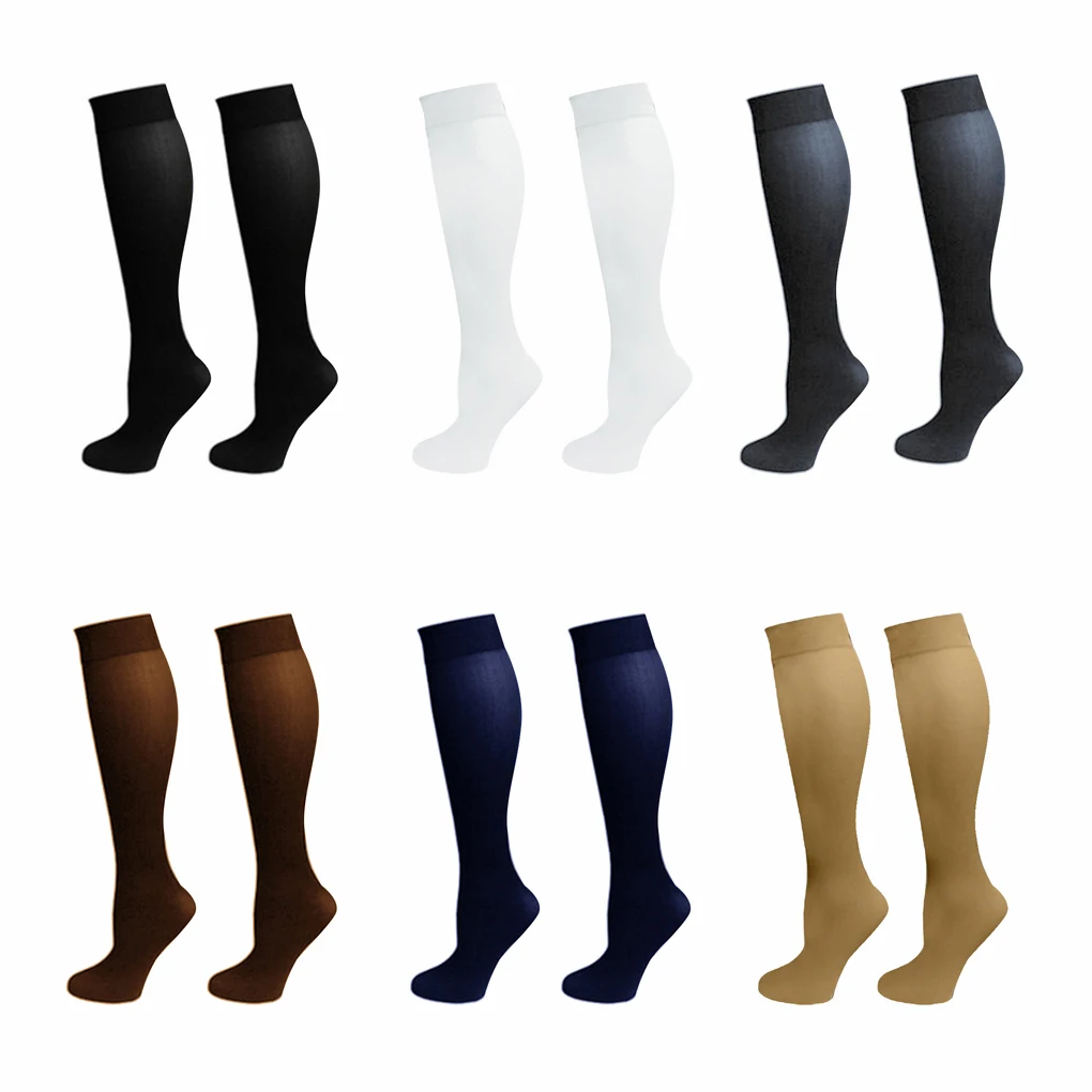 

Nylon Pressure Compression Stockings Varicose Vein Leg Relief Pain Knee High Support long stocking