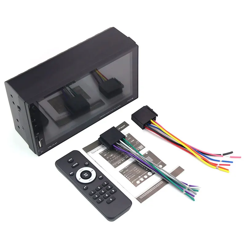 Автомобильный радиоприемник 2 Din HD 7 &quotсенсорный емкостный экран Bluetooth