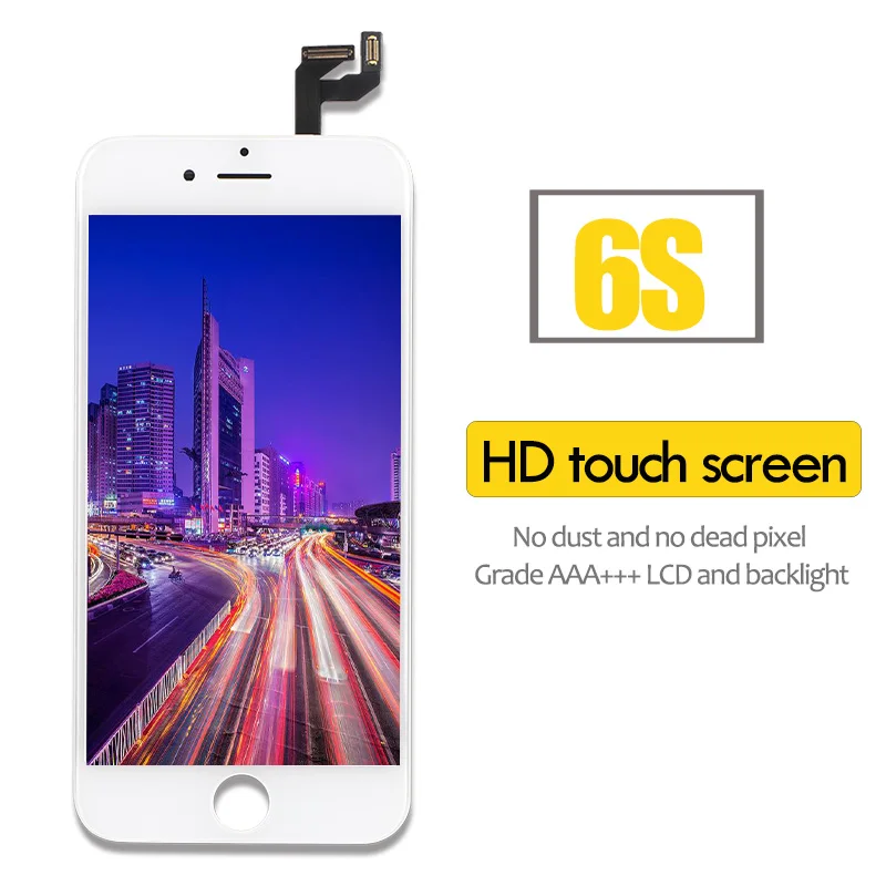 

AAA+++ Screen for iPhone 6S Display Replacement Lens Ecran Digitizer Touch Panel LCD for iPhone 6 Module Black White Color