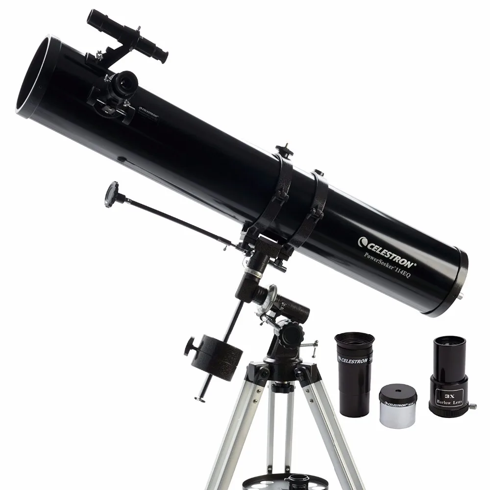 Celestron PowerSeeker 114EQ 114mm f/8 Reflector Telescope