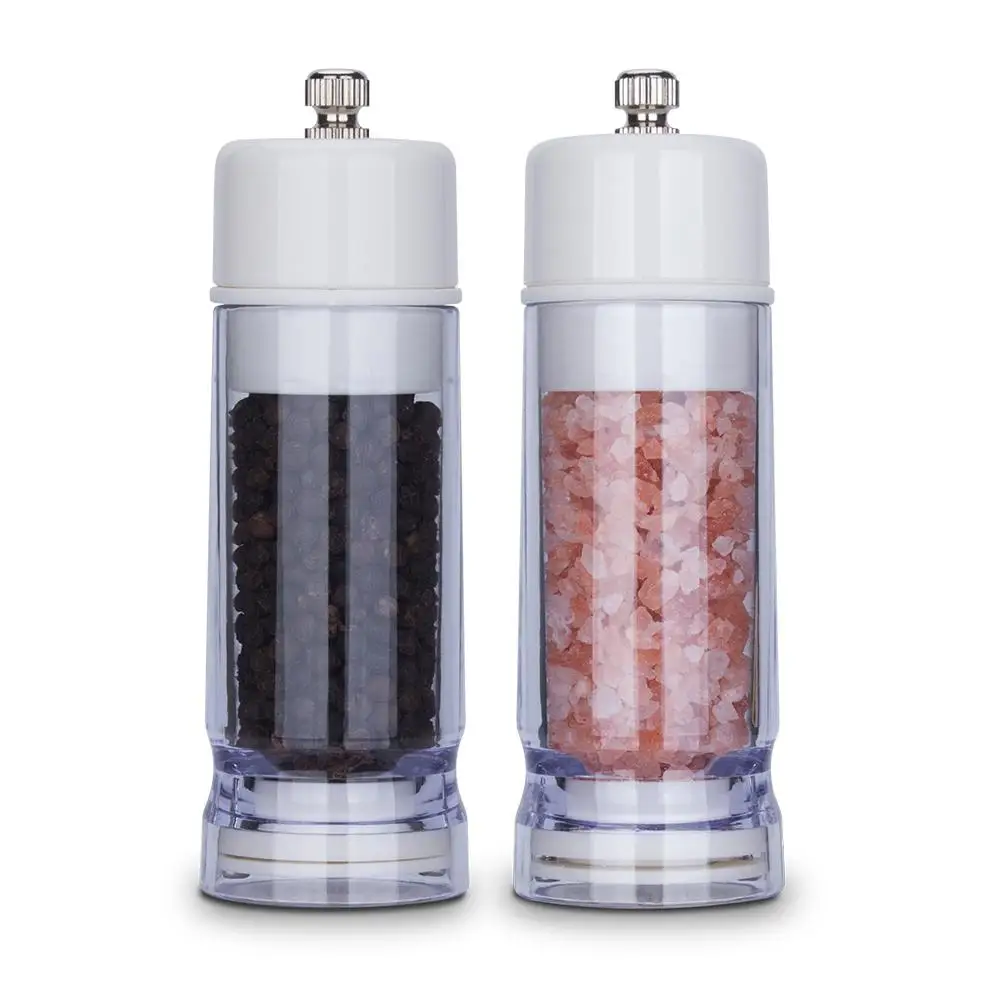 

Manual Pepper Mill Stainless Steel Salt And Pepper Grinder Portable For Seasoning Spice Mill Kitchen Tools
