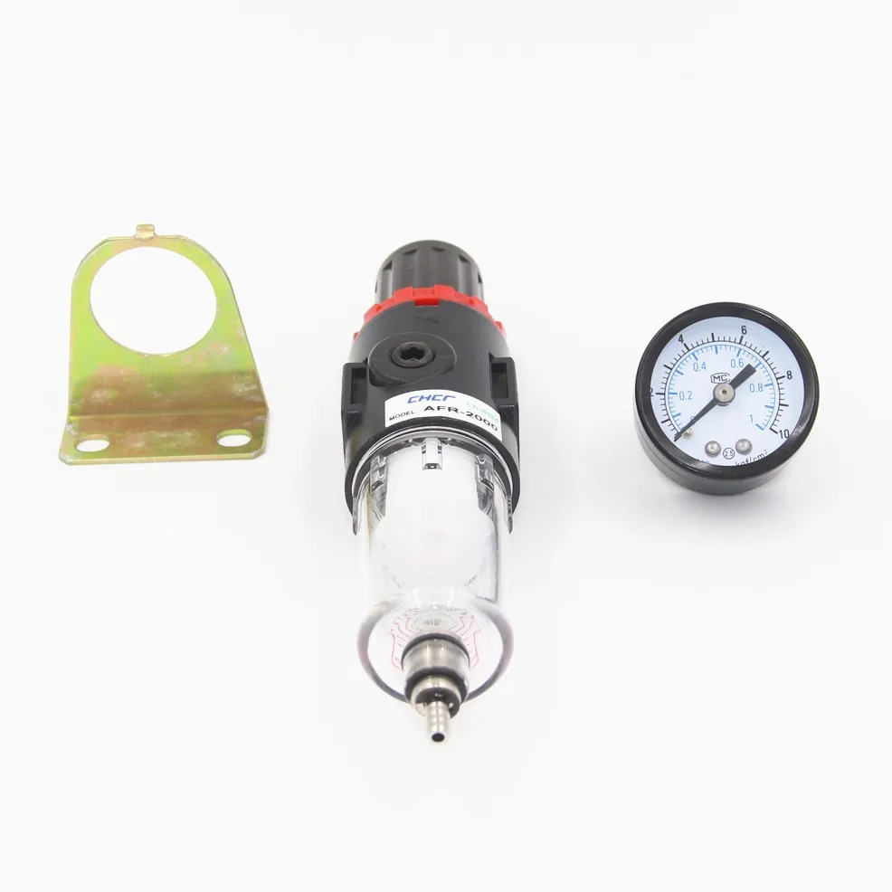 

AFR-2000 Air Filter Regulator Compressor & Pressure reducing valve & Oil water separation+ Gauge Outfit