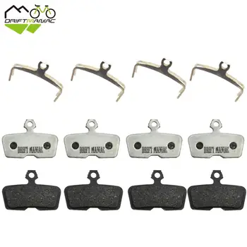 

DRIFT MANIAC Bicycle Disc Brake Pads Super Light Aluminum Alloy Plate Semi-metallic Plate For Avid Code R/Code 2011-2015