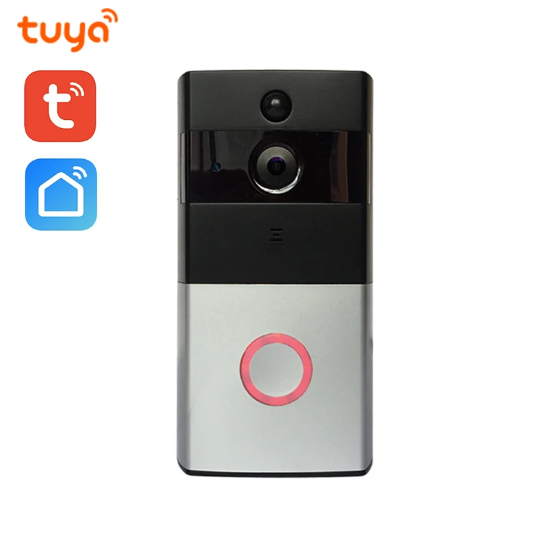 Full HD Wi-Fi Enabled Smart Video Tuya WiFi Doorbell Life APP Remote Control WiFi Door Bell Wireless Tuya Smart Camera 1080P Full HD Wi-Fi Enabled Smart Video Tuya WiFi Doorbell Life APP Remote Control WiFi Door Bell Wireless Tuya Smart Camera 1080P