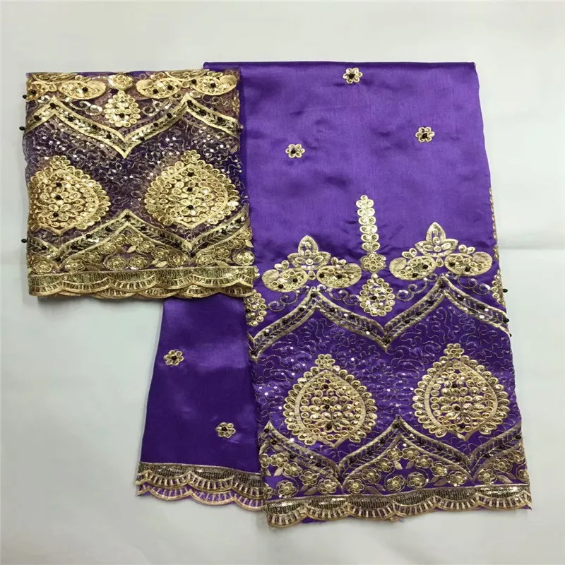 

LX!Multicolor African George Lace Fabric African George Wrapper High Quality African George Fabric for Dress 5 yards/lot! L92359