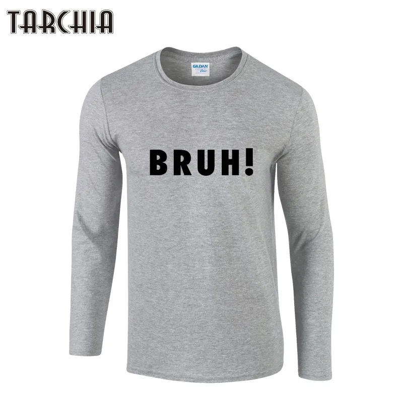 Футболки с длинным рукавом от TARCHIA Man'S дизайнерские облегающие футболки модные
