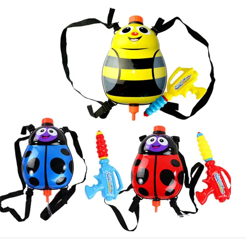 Funny Water Gun Toys Kids Cute Ladybird Outdoor Game Super Soaker