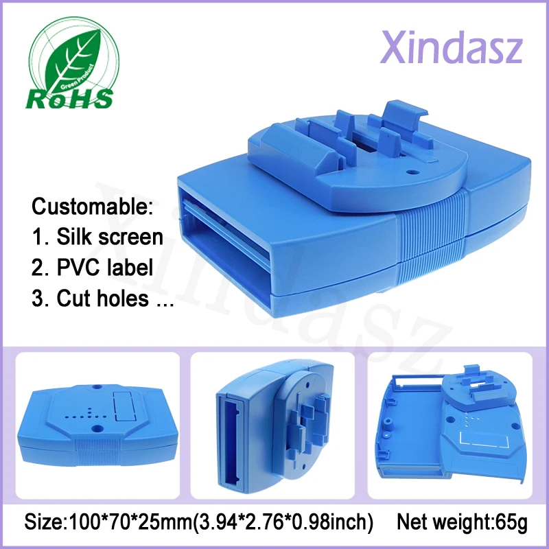 100*70*25 мм ABS пластиковые проектные коробки портативный корпус, пластиковый корпус, портативный корпус