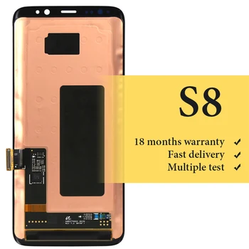 

100% test good For mobile phone G950 G950F lcd For S8 lcd display OEM quality lcd screen assambly replacement digitizer