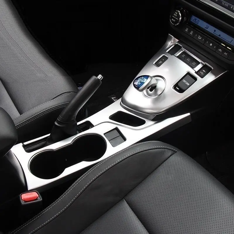 

Cup Gear Interior Excent Modified Chromium Automobile Auto Car Styling Mouldings Bright Sequins 14 15 16 17 18 FOR Toyota Levin