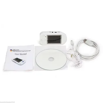 

CMS-VESD 2.4 inch Color LCD Multi Function Electronic Visual Stethoscope Heart Rate ECG waveform + SPO2 + free software Monitor