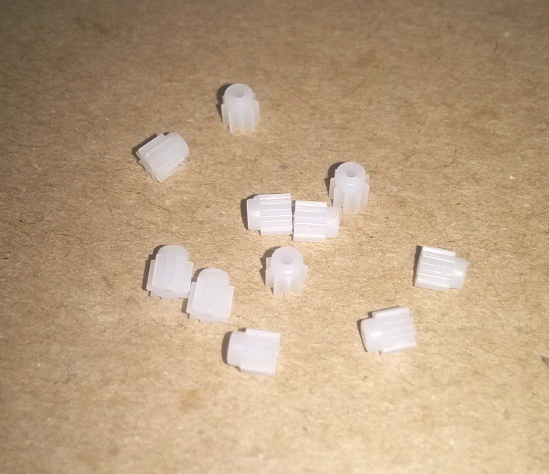 

Hot Sale 10pcs 9T 3.2MM Motor Engine Wheel Gear For X5C X5 X5SC X5SW X5HW X5HC H5C Motor RC Quadcopter Accessories Spare Parts