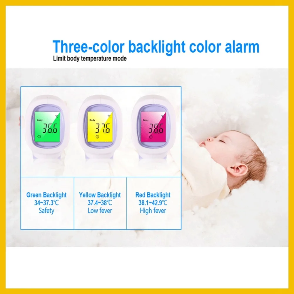 RZ ИК инфракрасный термометр для человеческого тела цифровой бесконтактный
