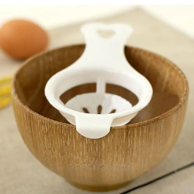 Экологичный Яичный желток Белый сепаратор, разделитель яйца инструменты для яиц из ПП, для хранения пищевых продуктов материал кухонные обеденные инструменты