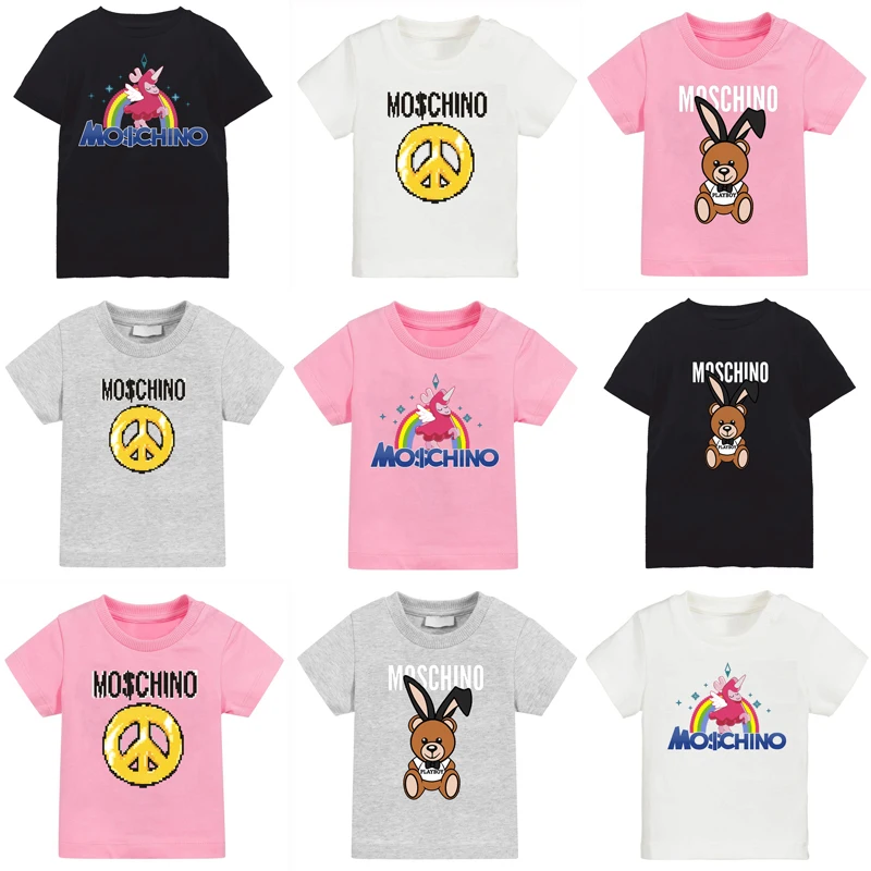 

Baby Boys T Shirt 2019 New Animal Unicorn T Shirt For Girls Fashion Cotton Kids T Shirt Tops For 2-8 Years Children's Clothes