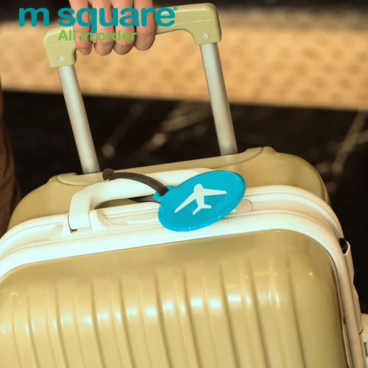Buy M Square Travel Luggage Label Tag Plastic Cute