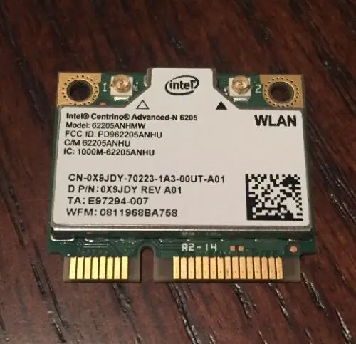 Mini pcie карта для Intel 300M 6205 62205AN Advanced-N Двухдиапазонная мини PCI-E беспроводная Wi-Fi Wlan dell