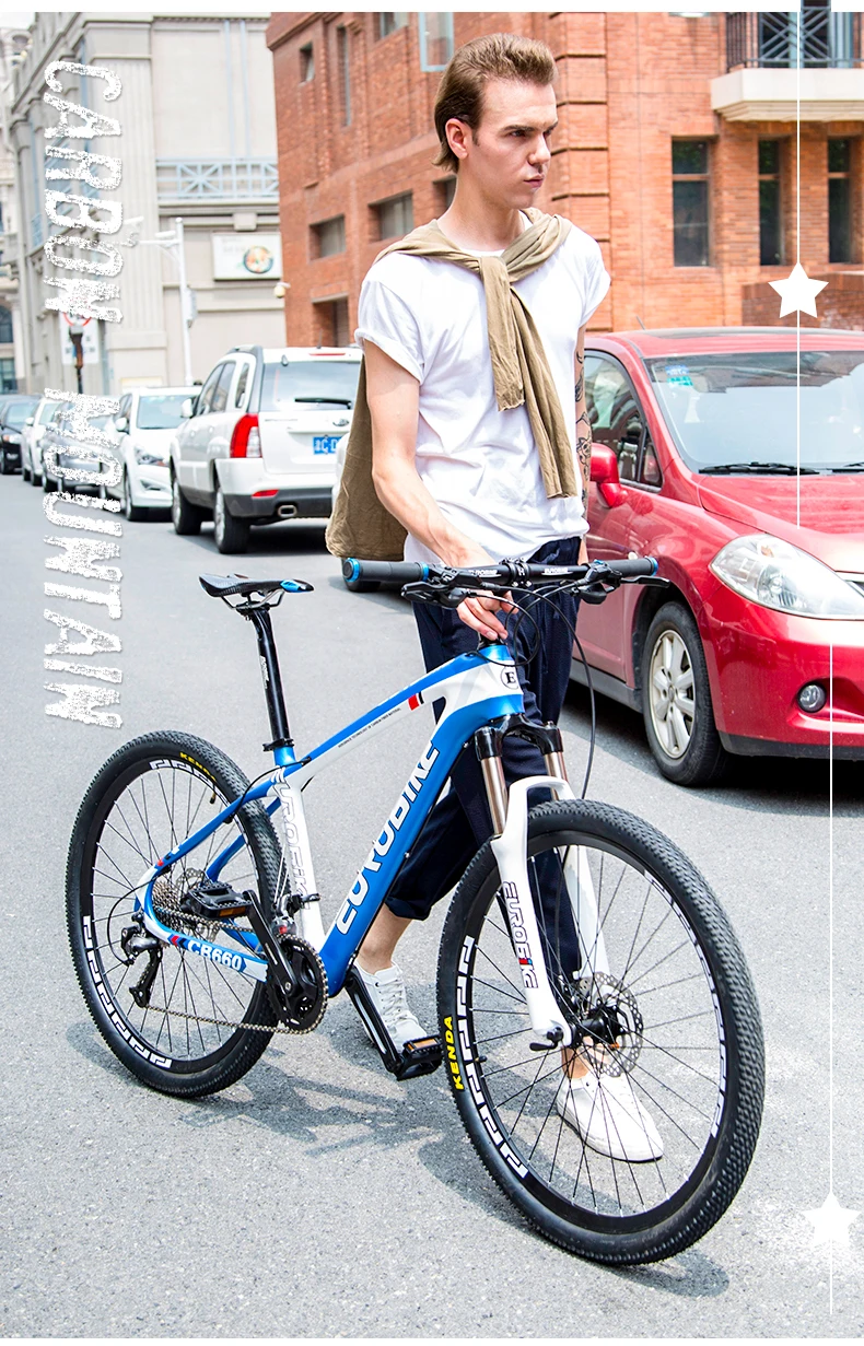 Горный велосипед MTB карбоновая рама SHIMAN0 переключатель Гидравлический дисковый