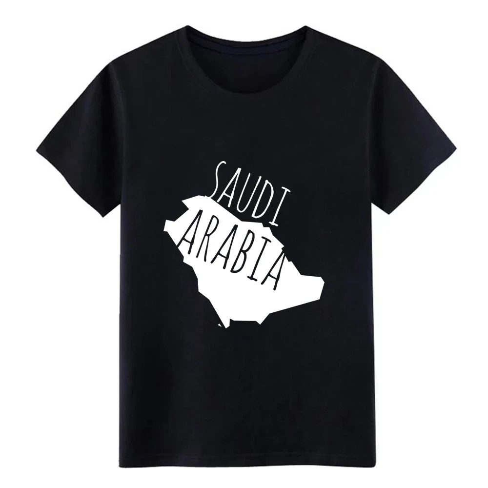 

Men's Saudi Arabia t shirt Character tee shirt Round Collar streetwear Cute Building Spring Letter shirt