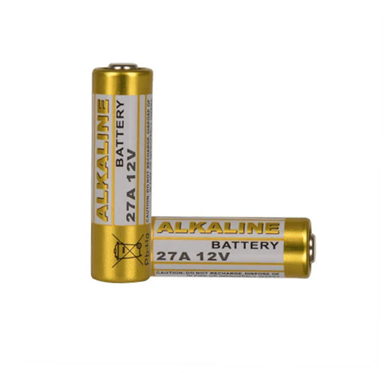 

2pcs 27A 12V dry Alkaline battery 27AE 27MN A27 GP27A A27BP V27A VR27 L828 for doorbell,car alarm,walkman,car remote control etc