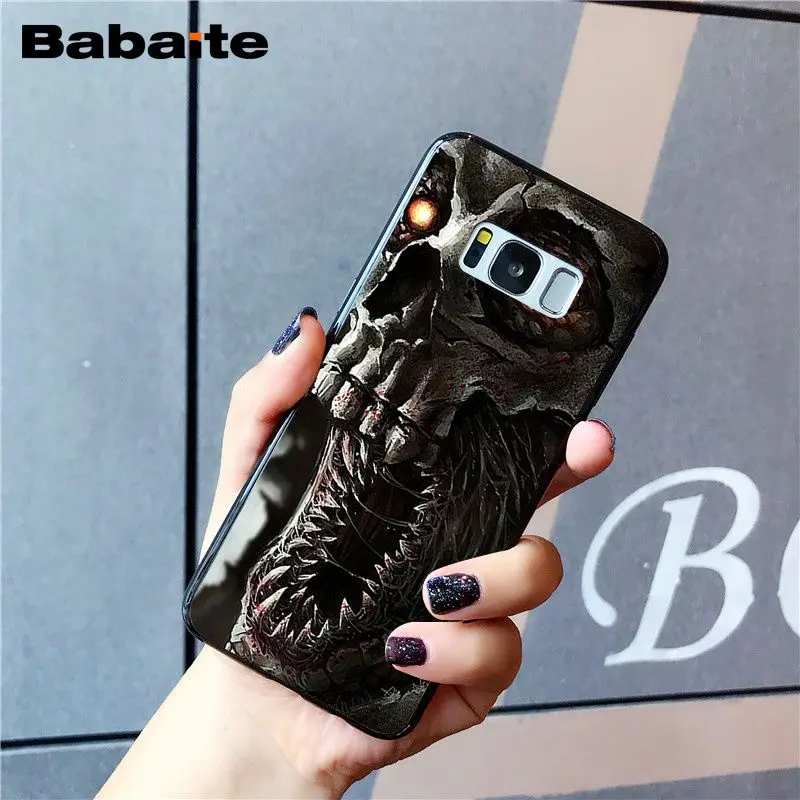 Чехол для телефона Babaite Grim Reaper Skull Skeleton Design Samsung Galaxy S20 S9 plus S7 edge S10 Plus S10E S10lite S8