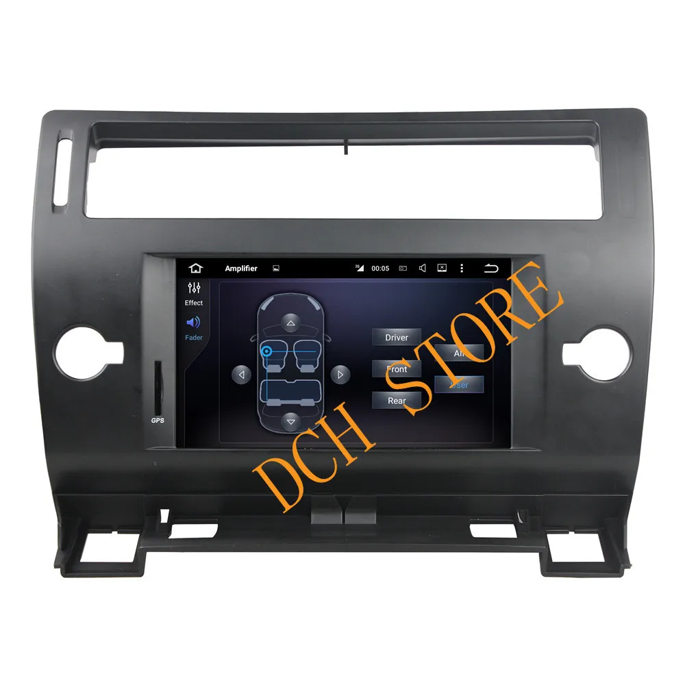 Sale 7 inch Octa Core Android 9.0 Car Radio DVD GPS Navigation For CITROEN C4 2005-2011 Car multimedia 4G RAM 64G RAM STEREO media 4