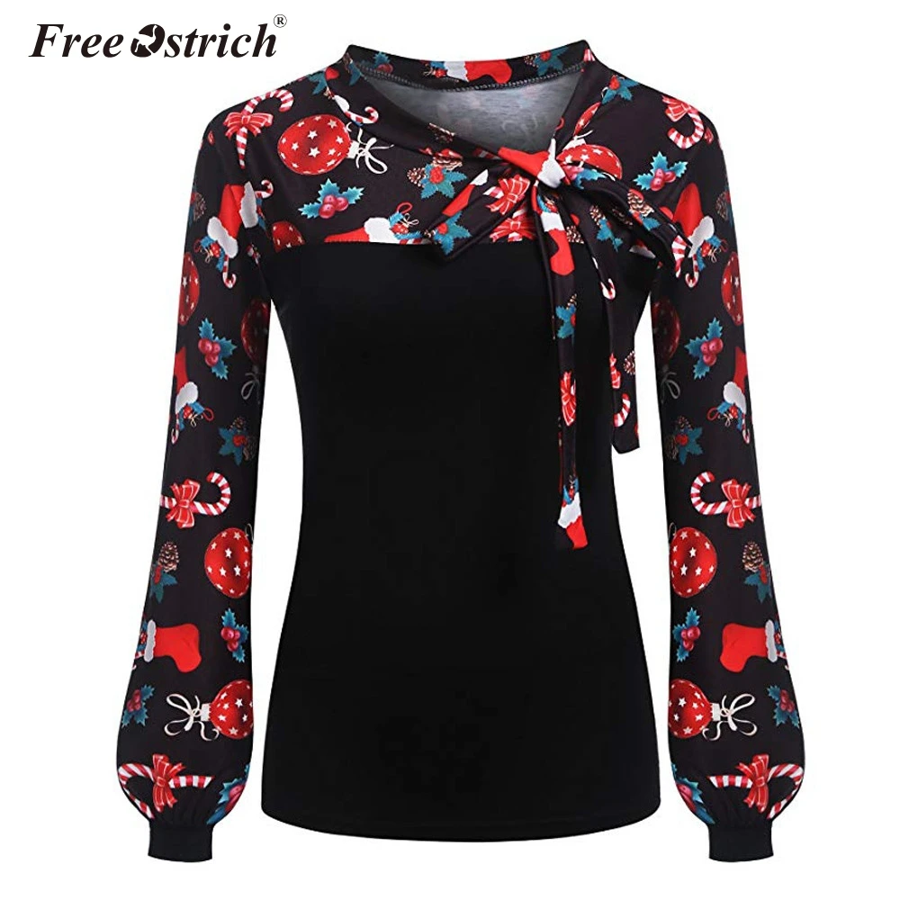 

Free Ostrich Blouses And Shirts For Ladies Printed Long Sleeve Blusa Cigana Camisa Xadrez Abbigliamento Donna Roupa Feminina N30