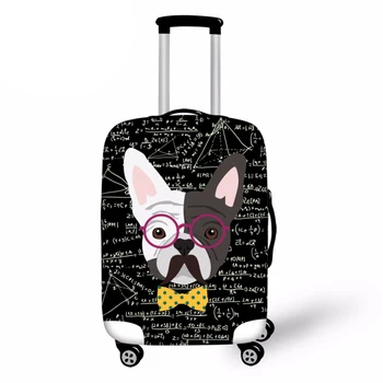 

Math Pud Dog Print Elastic Travel Accessories for 18-30 inch Suitcase Luggage Protect Cover Fashion Suitcase Covers