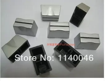 

Amplifier knob Push button-shelf quality fader cap potentiometer knob dedicated push silver plastic cap