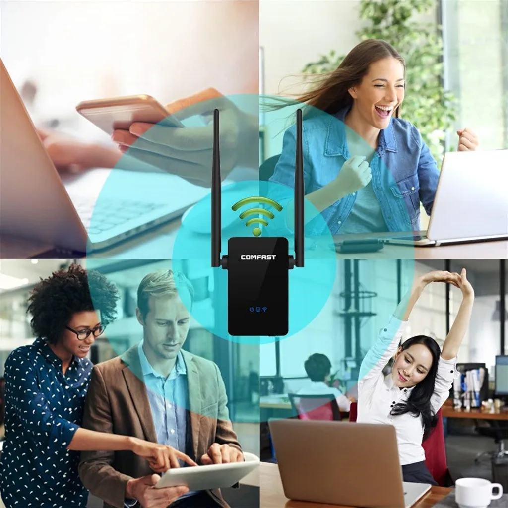США ЕС Великобритания AU сильный сигнал WI FI усилитель маршрутизатор 300 м беспроводной WI-FI ретранслятор усилитель сетевого сигнала 802,1