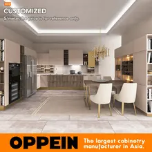 Мебель для кухни белый лак безплатный дизан кухонный шкаф OP16-122
