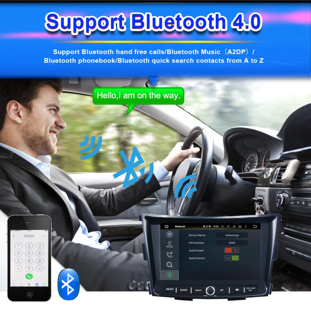 Cheap 4GB RAM Android 8.0 Octa Core Car Radio Stereo For SsangYong Tivoli 2015- Car Multimedia Player GPS Navigation WIFI/4G DAB+ 3