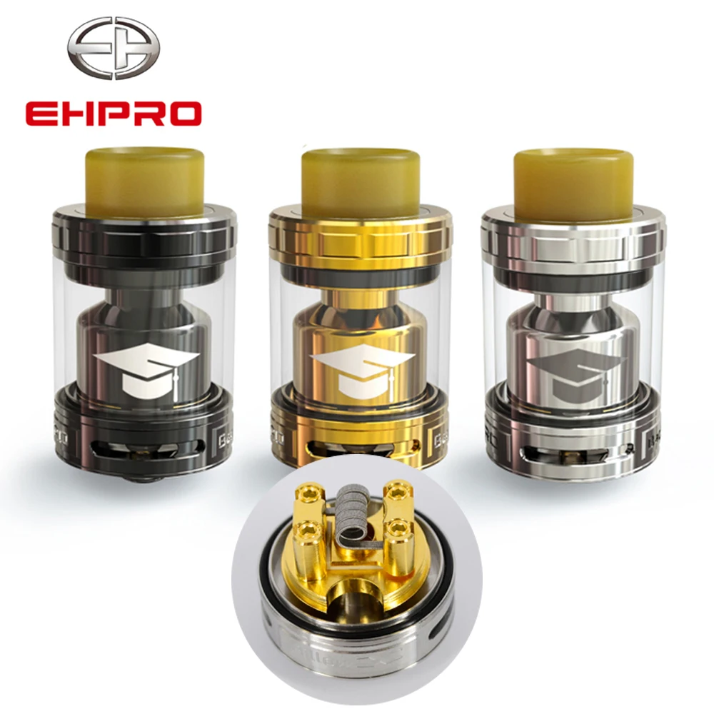 Ehpro бакалавр X RTA распылитель регулируемый 3 5 мл большой ёмкость 510 нитки золото