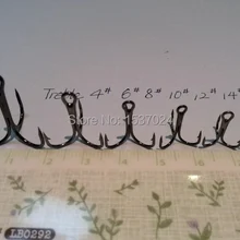 35647 круглый изгиб Тройной крюк 80 шт высокого качества, профессиональное Заводское производство