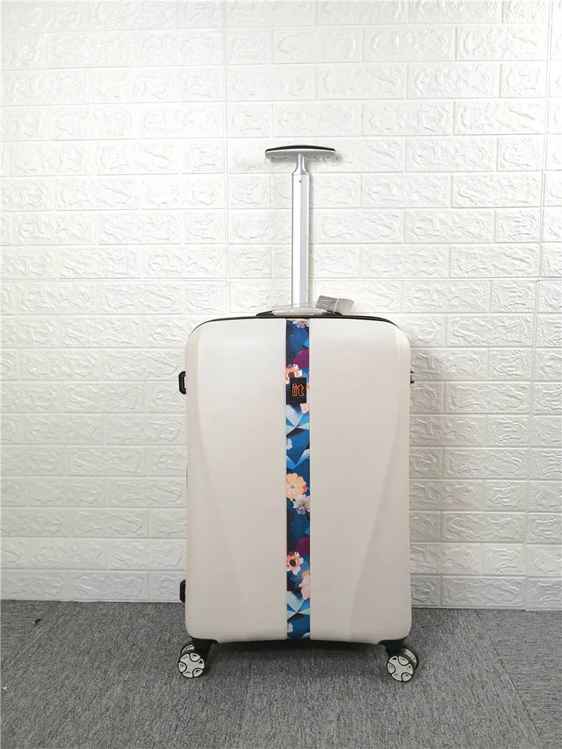 Экспорт брендовая сумка для багажа 20/26/29 дюймов Расширенный чемодан на колёсиках пароль ультра легкий, масштабных дорожных чемоданов - Цвет: Бежевый